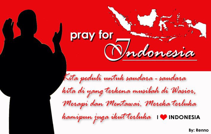 Pray For Indonesia